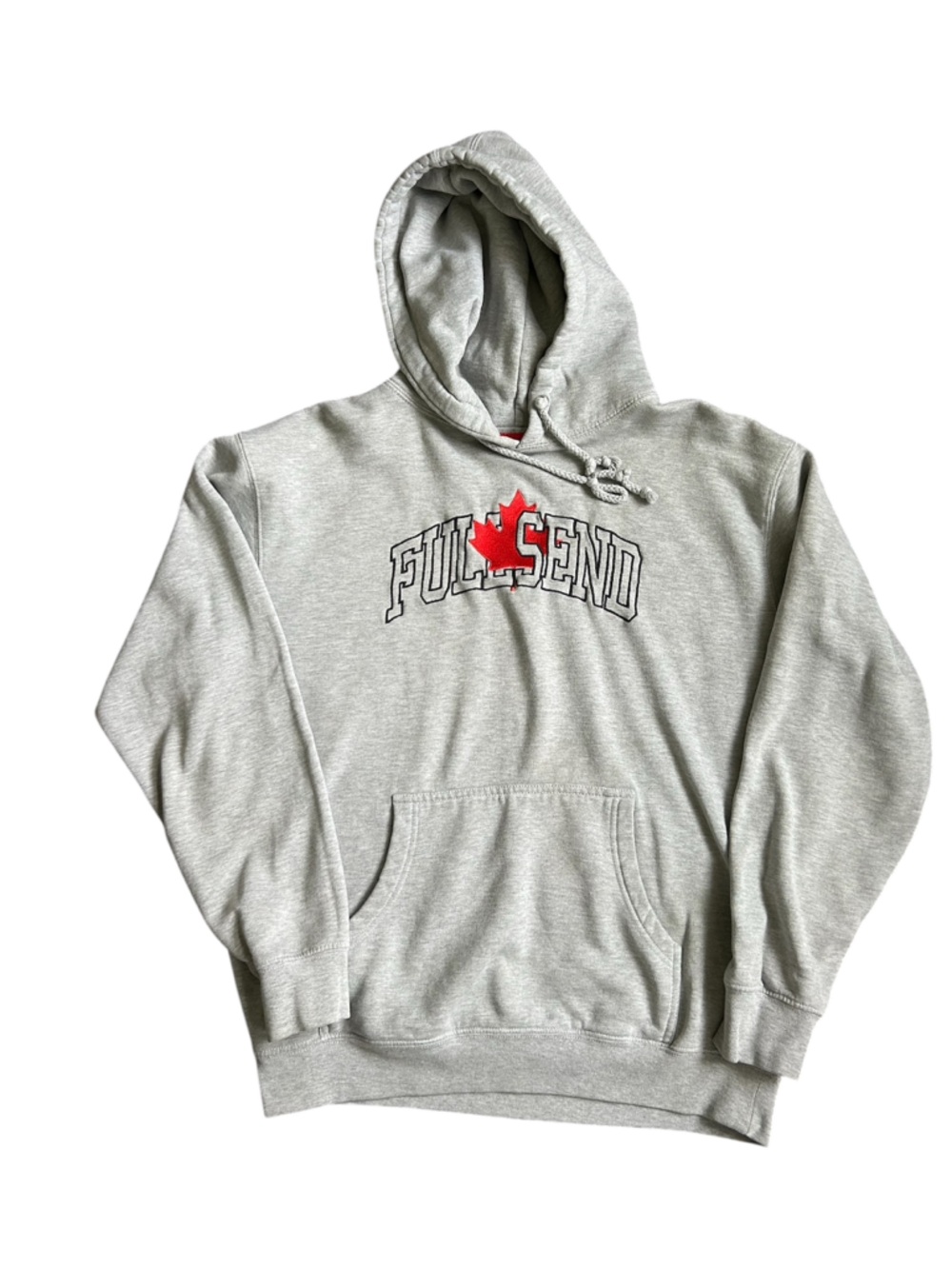 Nelk Boys Full Send thick gray unisex hoodie size medium